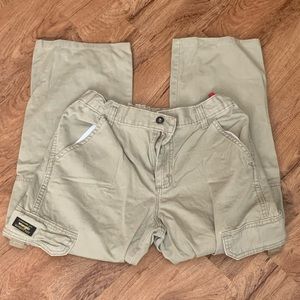 Boys Wrangler cargo khakis size 14 regular